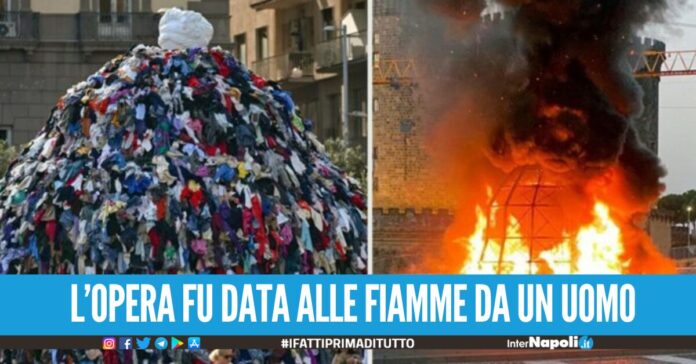 La Venere degli Stracci torna a Napoli sarà riposizionata il 6 marzo in piazza Municipio
