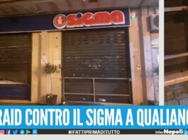 Malviventi scatenati a Qualiano, raid contro il supermercato Sigma malviventi messi in fuga