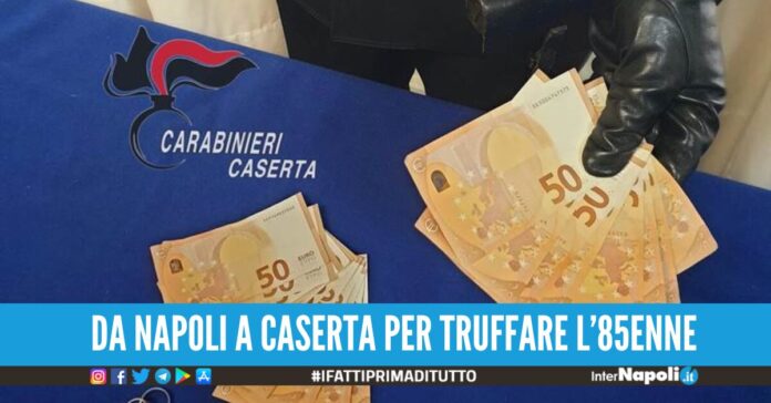truffa finto corriere caserta