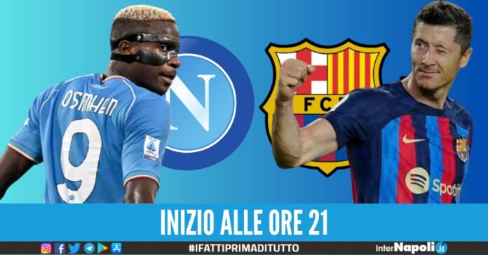 Napoli-Barcellona dove vederla gratis streaming pay tv