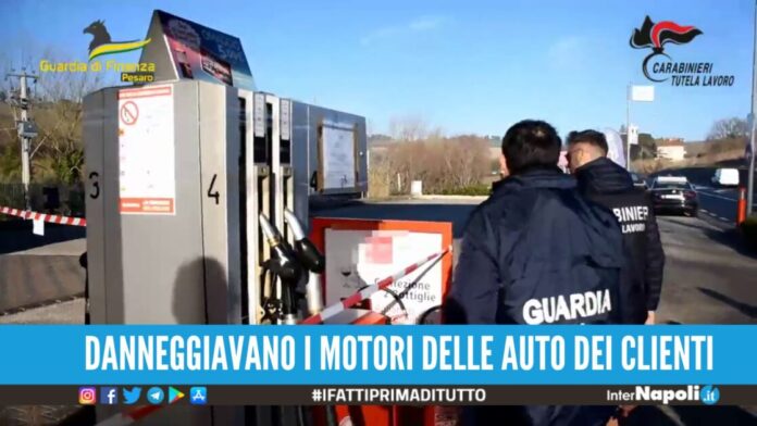 Carburante sporco nelle 'pompe bianche', scatta il blitz nel Casertano