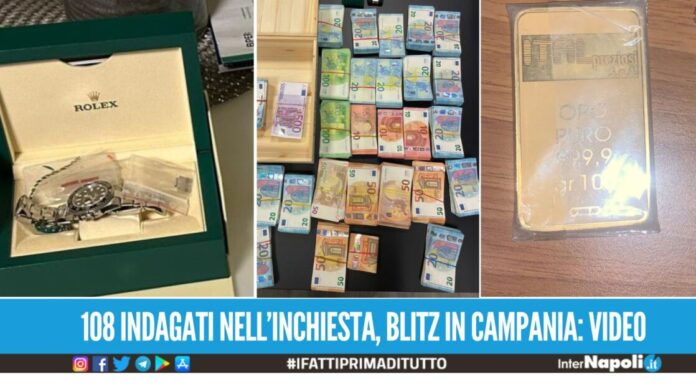 Rolex, lingotti d'oro e contanti: sequestrato il tesoro degli specialisti del riciclaggio