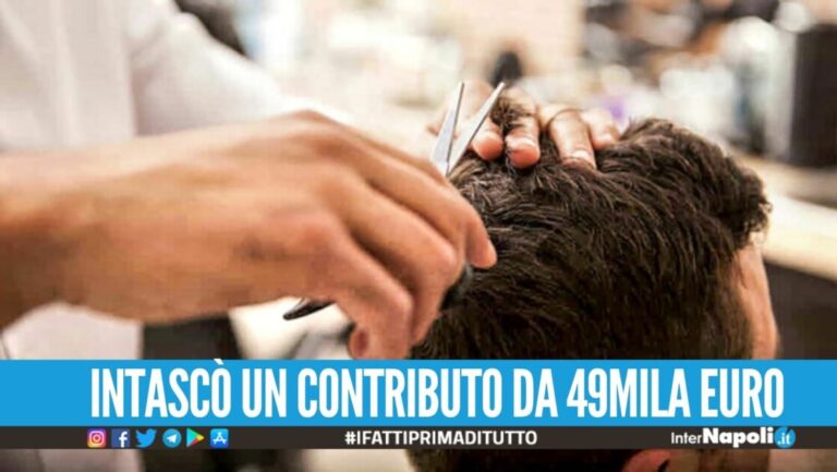 Si finge barbiere a Sant'Antimo per il bonus covid, scatta la denuncia