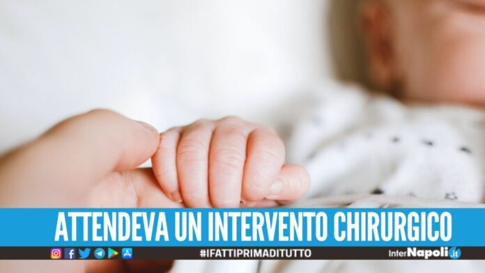 Dramma familiare a Napoli, Riccardo muore dopo 3 mesi di vita