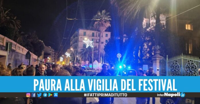 allarme bomba sanremo