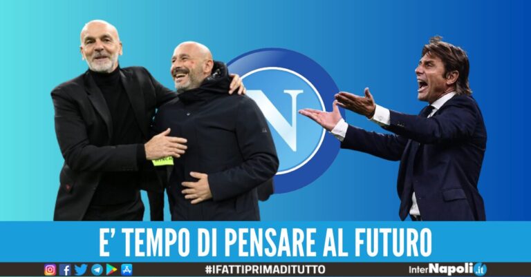 allenatore Napoli Stefano Pioli Antonio Conte Vincenzo Italiano
