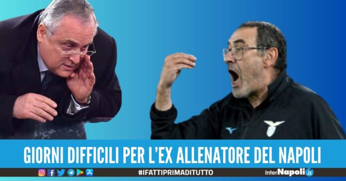 esonero Maurizio Sarri allenatore Lazio Claudio Lotito