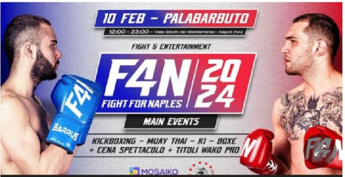 Fight 4 Naples 2024, arriva la terza edizione al PalaBarbuto
