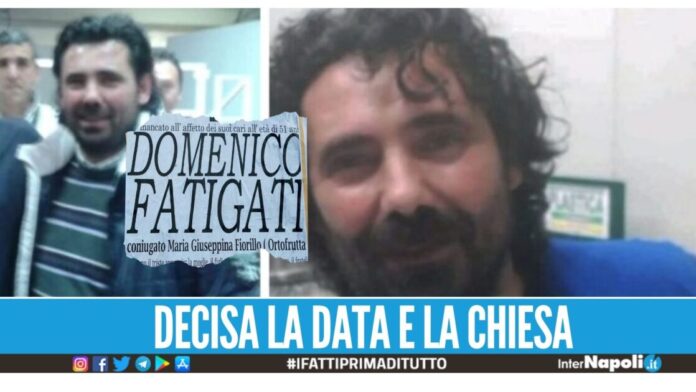Funerali per Domenico, corteo e lutto cittadino per l'operaio di Acerra