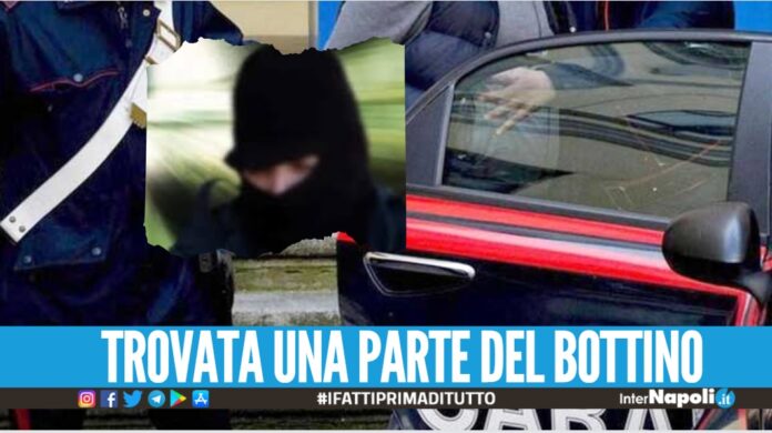 Colpo in banca da 95mila euro, 2 rapinatori presi a Casoria