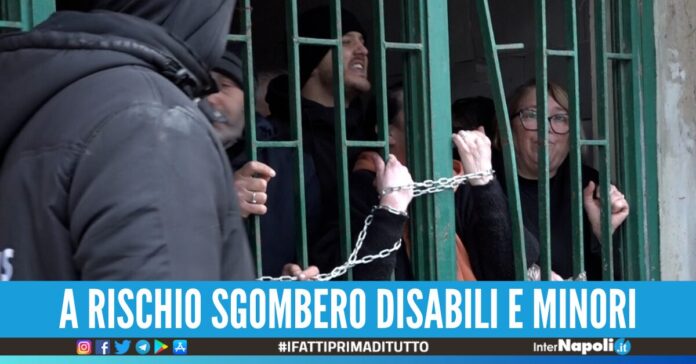 sgombero sfratto frullone chiaiano