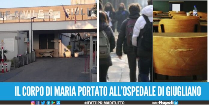 Alunna morta in classe all'istituto Marconi a Giugliano, un prof ha tentato di salvarla con un massaggio cardiaco