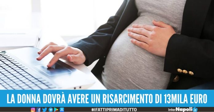 donna incinta licenziata