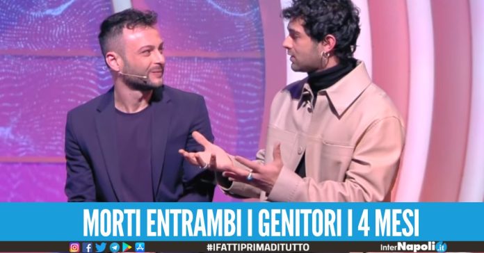 Massimiliano Caiazzo ospite a C'è posta per te si commuove per la storia di Gianluca e Natasha