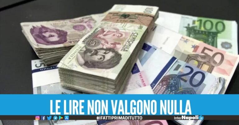 Trova 161 milioni di lire in una cassapanca, ma la Banca d'Italia non vuole cambiarli
