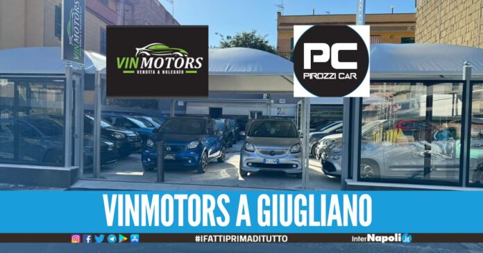 Nuovo progetto del Gruppo Pirozzi Car, nasce a Giugliano 'VinMotors': vendita e noleggio di auto e moto nuove e usate