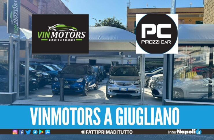 Nuovo progetto del Gruppo Pirozzi Car, nasce a Giugliano 'VinMotors': vendita e noleggio di auto e moto nuove e usate