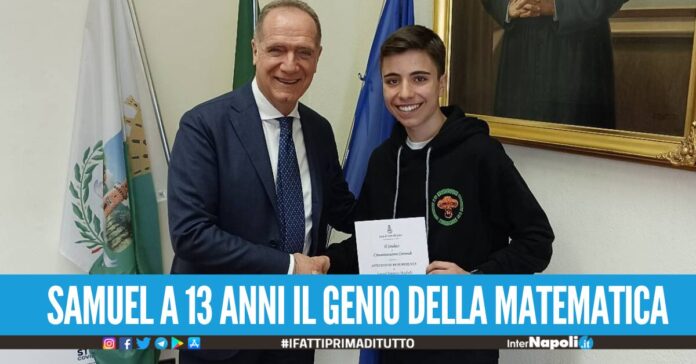 Il genio della matematica è di Torre del Greco, il 13enne Samuel ha vinto i Giochi Matematici del Mediterraneo