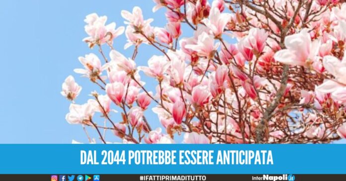 Dal 2044 potrebbe essere anticipata