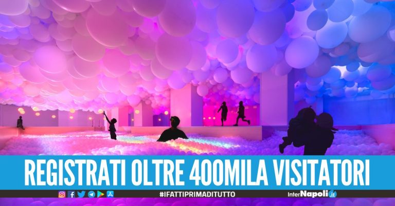 Balloon Museum a Napoli, boom di partecipanti: prorogata chiusura