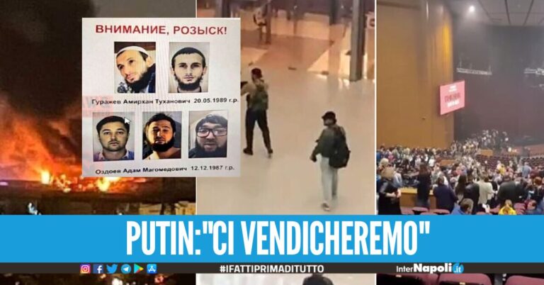 Strage a Mosca, 143 le vittime. Presi i terroristi, l’Isis rivendica l’attentato