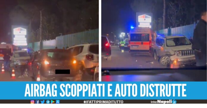 Grave incidente sulla Circumvallazione esterna a Giugliano, due feriti gravi