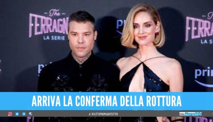 Chiara Ferragni conferma che lei e Fedez non stanno più insieme.