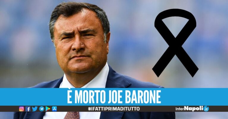 Terribile lutto nel mondo del calcio, è morto il dg della Fiorentina Joe Barone