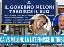 Manifesti contro la Meloni con i soldi della Regione, Fratelli d'Italia denuncia Vincenzo De Luca