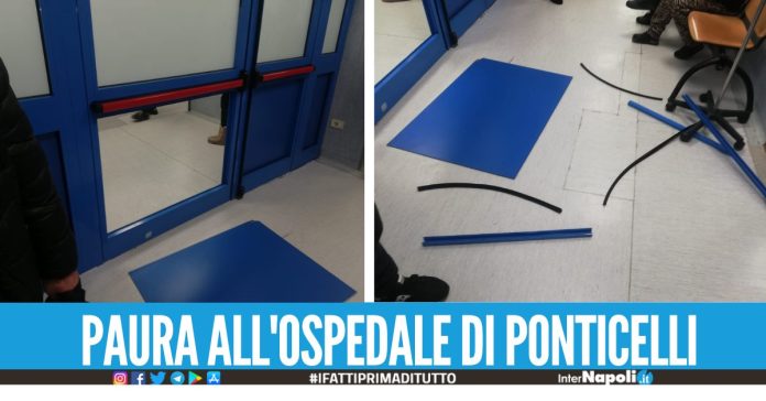 Napoli. Sfondano la porta d'ingresso del pronto soccorso per aggredire medico e guardia giurata