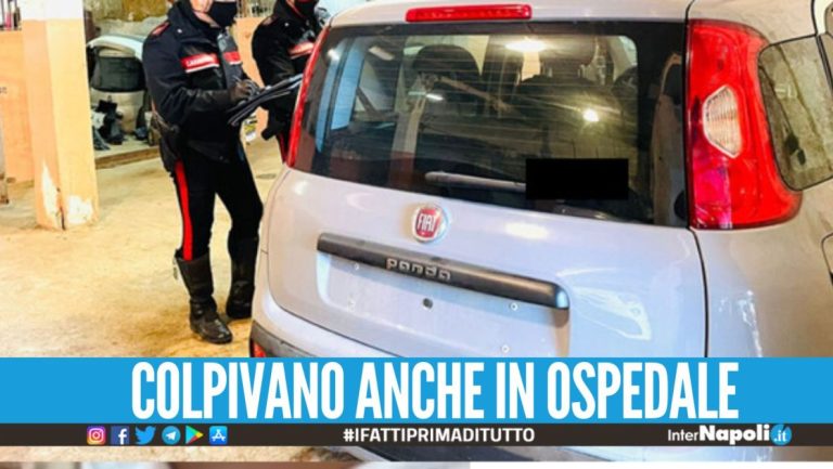 Rubavano le Panda tra Napoli e Caserta, catturati 2 'specialisti'
