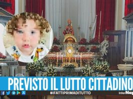 Lutto a Mugnano per il piccolo Raffaele, domani i funerali del bimbo