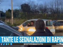 Tensione all'uscita dell'Asse Mediano a Giugliano, automobilista insulta Borrelli