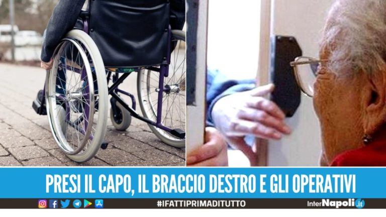 Truffavano anziani e disabili, il capo della banda era a Napoli: 4 arresti
