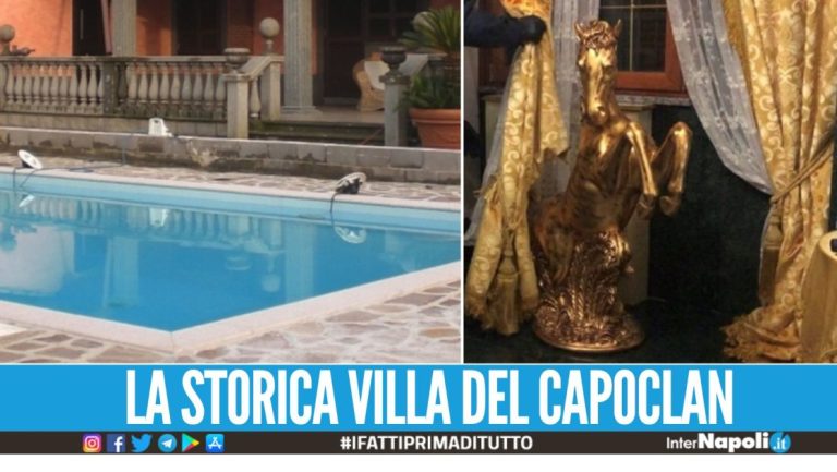 Sgomberata una villa dei Casamonica, c'erano cavalli d'oro e piscina