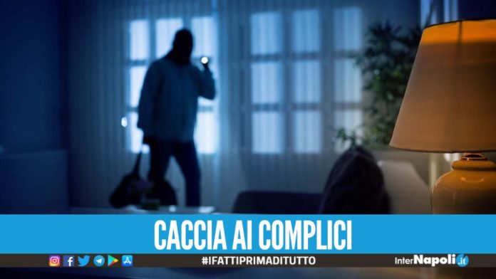 Topi d'appartamento in azione nel Napoletano, preso uno della banda