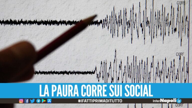 Scossa di terremoto a Napoli, sisma avvertito anche in provincia