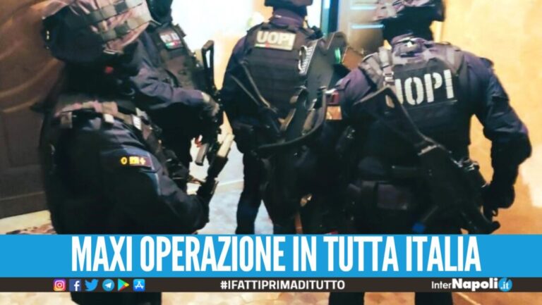 Scatta l'operazione antimafia, 55 arresti: sirene anche a Napoli