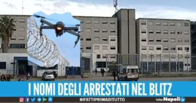Droga e telefonini portati con i droni nel carcere di Secondigliano, 21 arresti