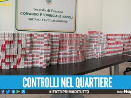 Sequestrati 260 kg di sigarette a Napoli, scovato il garage dei contrabbandiere