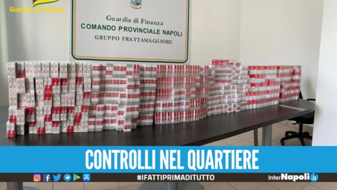 Sequestrati 260 kg di sigarette a Napoli, scovato il garage dei contrabbandiere