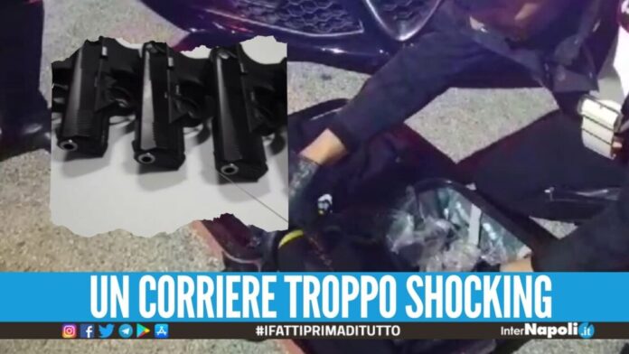 Nascondeva 8 pistole nel trolley rosa, catturato alla stazione di Napoli