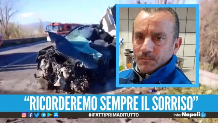 Casalnuovo piange Raffaele, morto dopo lo scontro tra la Jeep e il camion