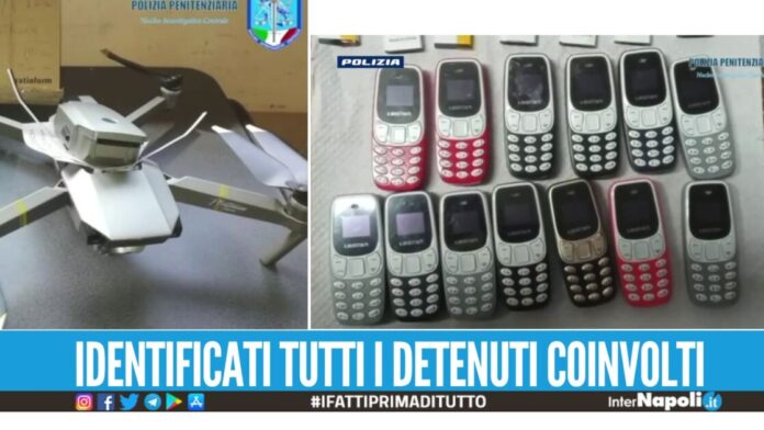 Telefonini portati in carcere, 5 detenuti finisco giudizio nel Casertano