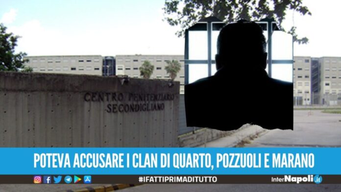 Il nuovo pentito di camorra muore nel carcere di Secondigliano, scatta l'indagine