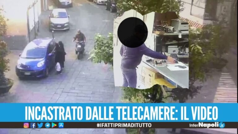 Scippava le donne nel centro di Aversa, preso un 40enne in scooter