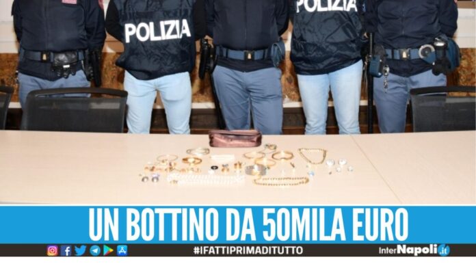 Tenta la fuga con i gioielli dell'anziana, 16enne di Napoli bloccato sul treno