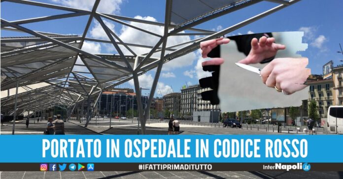 FERITO PIAZZA GARIBALDI