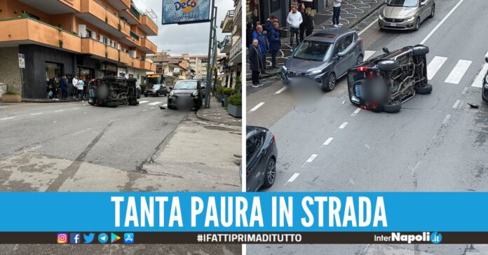 incidente giugliano
