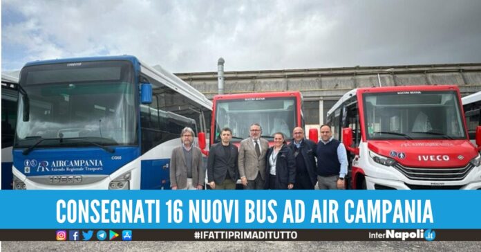atti vandalici bus air campania